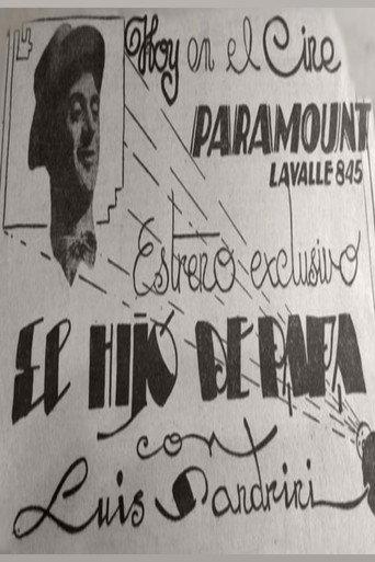 El hijo de papá (1933) poster