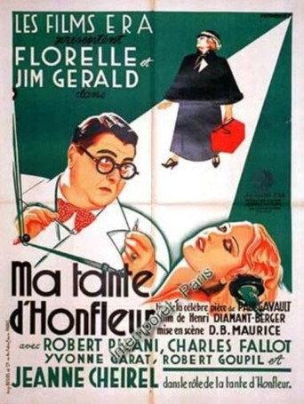 My aunt from Honfleur (1931) poster
