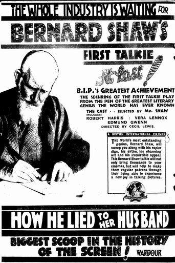 How He Lied to Her Husband (1931) poster
