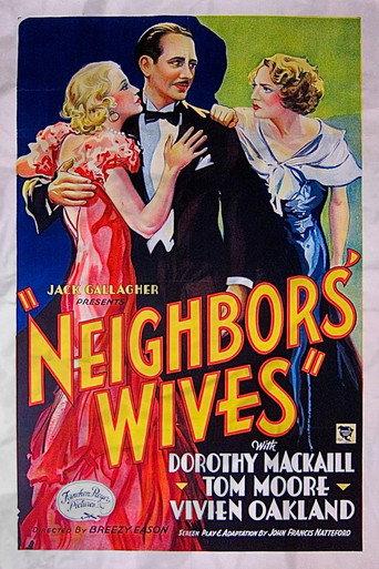 Neighbors' Wives (1933) poster