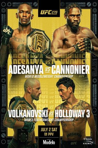 UFC 276: Adesanya vs. Cannonier (2022) poster