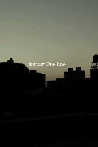 it's just One line (2012) poster