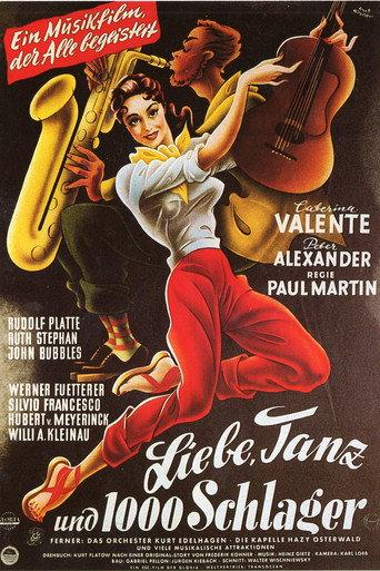 Love, Dance, and 1000 Songs (1955) poster