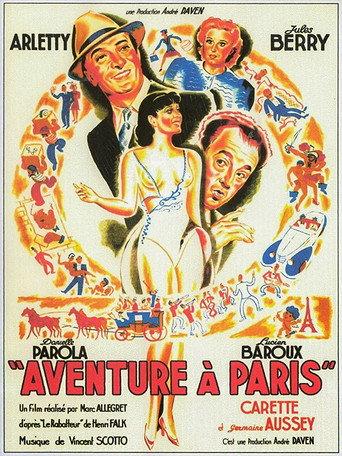 Adventure in Paris (1936) poster