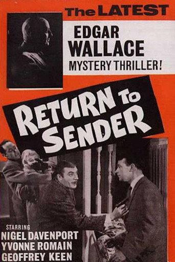 Return to Sender (1963) poster