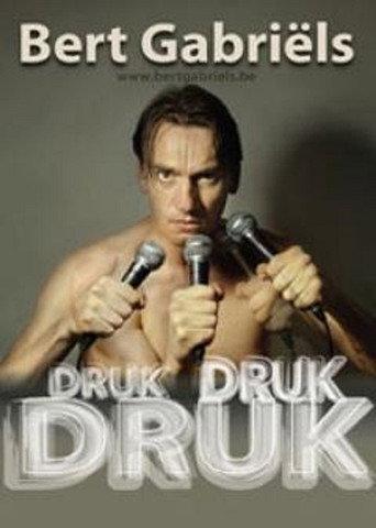 Bert Gabriels - Druk druk druk (2012) poster