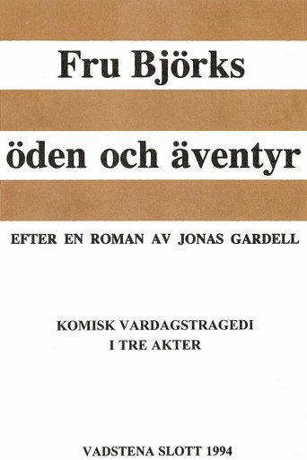 Fru Björks öden och äventyr (1995) poster