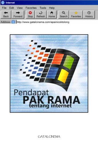 Pendapat Pak Rama tentang internet (2026) poster