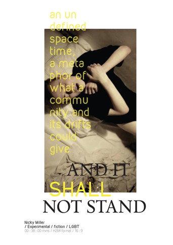 And It Shall Not Stand (2016) poster