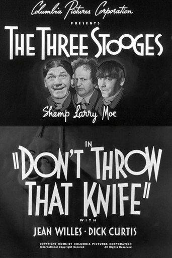 Don't Throw That Knife (1951) poster
