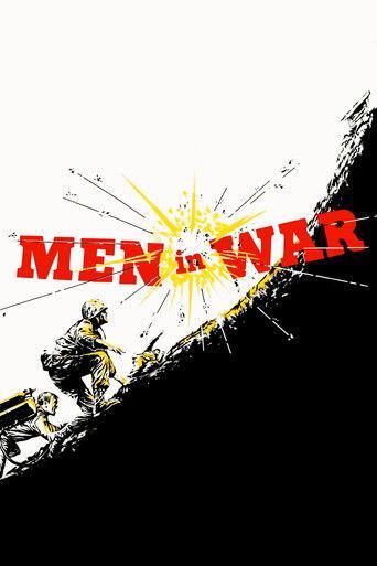 Men in War (1957) poster