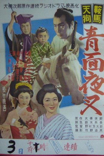 Kurama tengu: Aomen yasha (1953) poster