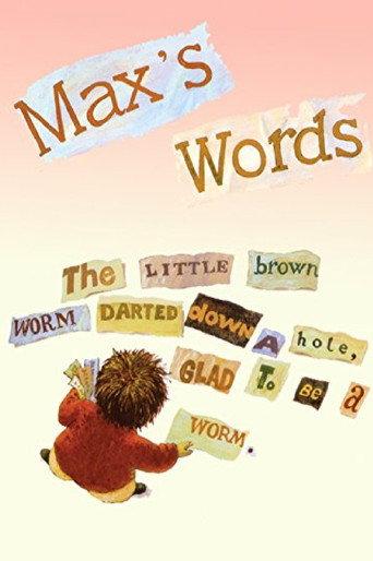 Max's Words (2007) poster