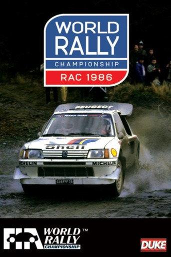 RAC Rally 1986 (1986) poster