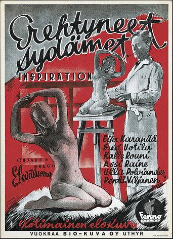 Erehtyneet sydämet (1944) poster