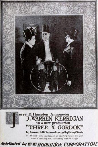 Three X Gordon (1918) poster