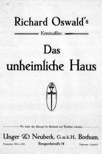 The Uncanny House (1916) poster