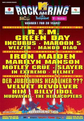 Green Day Live Rock AM Ring (2005) poster