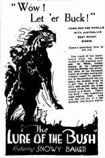 The Lure of the Bush (1918) poster