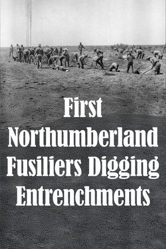 First Northumberland Fusiliers Digging Entrenchments (1899) poster