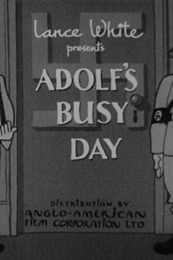 Adolf's Busy Day (1940) poster