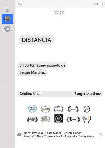 Distancia (2024) poster