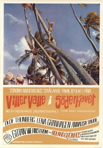 Villervalle i Söderhavet (1968) poster