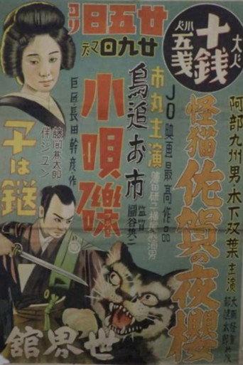 Kaibyô saga no yozakura (1936) poster