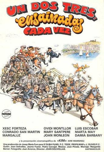 Un, dos, tres... ensaïmades i res més (1985) poster
