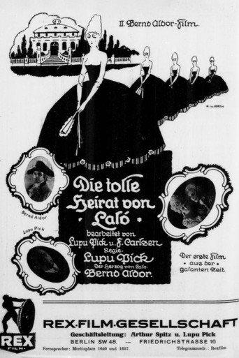 Die tolle Heirat von Laló (1918) poster