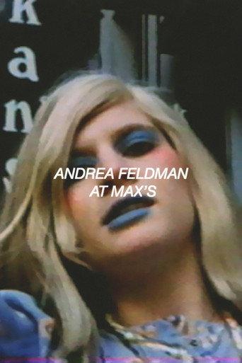 Andrea Feldman at Max’s (1971) poster