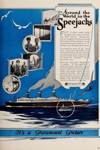 Around the World in the Speejacks (1923) poster
