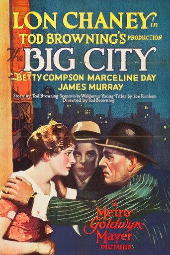 The Big City (1928) poster