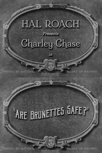 Are Brunettes Safe? (1927) poster