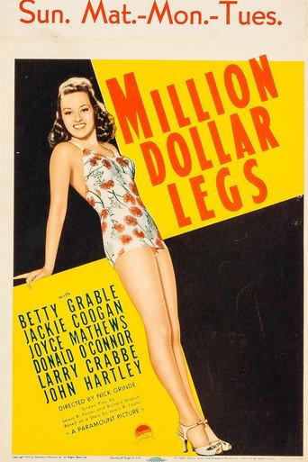 Million Dollar Legs (1939) poster