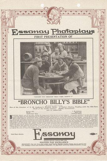 Broncho Billy's Bible (1912) poster