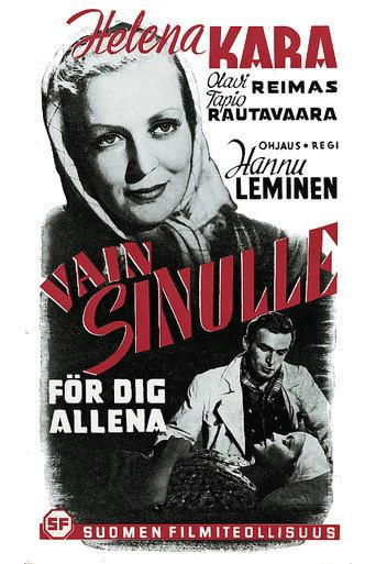 Vain sinulle (1945) poster