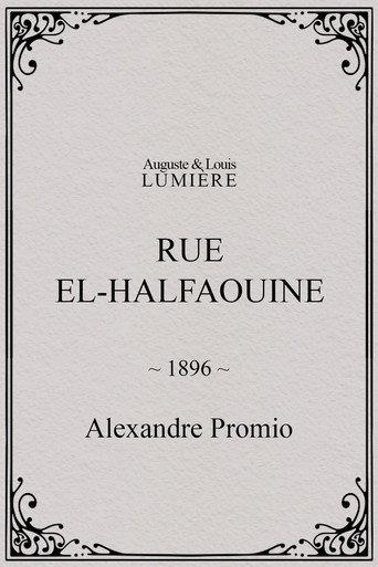 Rue El-Halfaouine (1896) poster