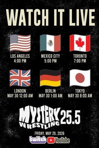 Mystery Wrestling #25.5 (2026) poster