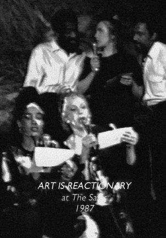 Art Is Reactionary (1987) poster