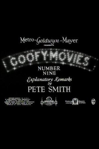 Goofy Movies Number Nine (1934) poster