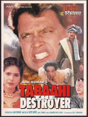 Tabaahi: The Destroyer (1999) poster