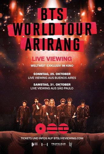 BTS WORLD TOUR [ARIRANG] in São Paulo (2026) poster