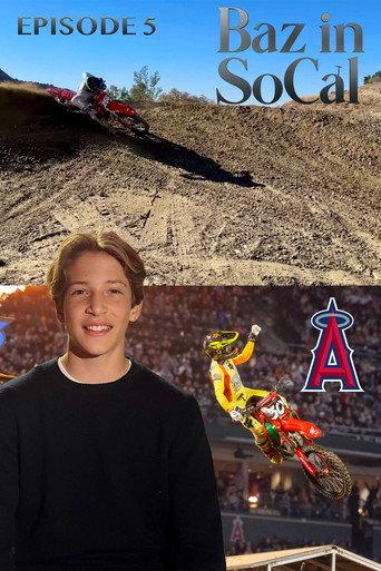 Riding & Watching my First AMA Supercross - Baz in SoCal (2025) poster
