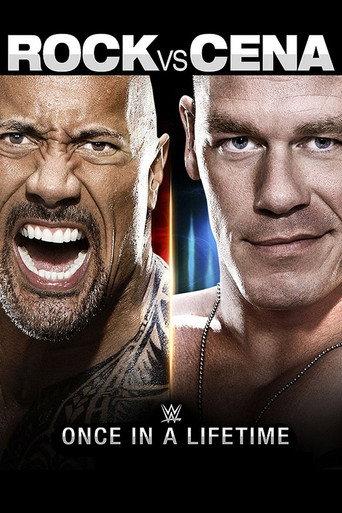 WWE: The Rock vs John Cena: Once in a Lifetime (2012) poster