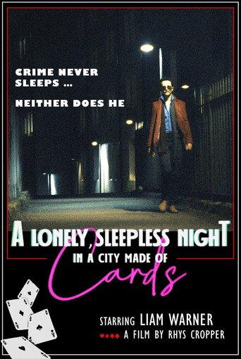 A Lonely, Sleepless Night In A City Made Of Cards (2025) poster