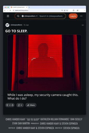 Go to Sleep (2026) poster