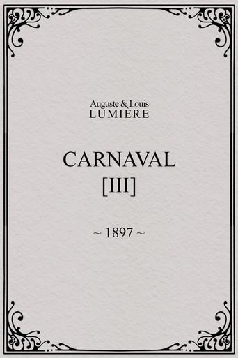 Carnaval, [III] (1897) poster