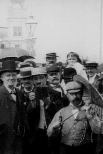 Parade on Morecambe Central Pier (1902) poster