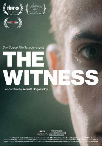 The Witness העד () poster
